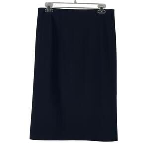 Vince Women's Black Pencil Skirt Sz M NEW w Tags Classic Minimalist Quiet Luxury
